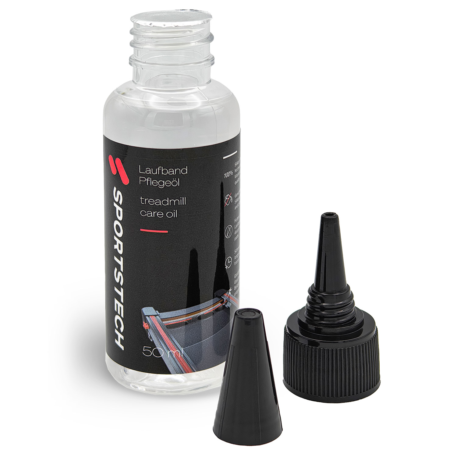 Sportstech 50 ml Silikonöl - Pflegeset für dein Laufband Sportstech 50 ml Silikonöl - Pflegeset für dein Laufband