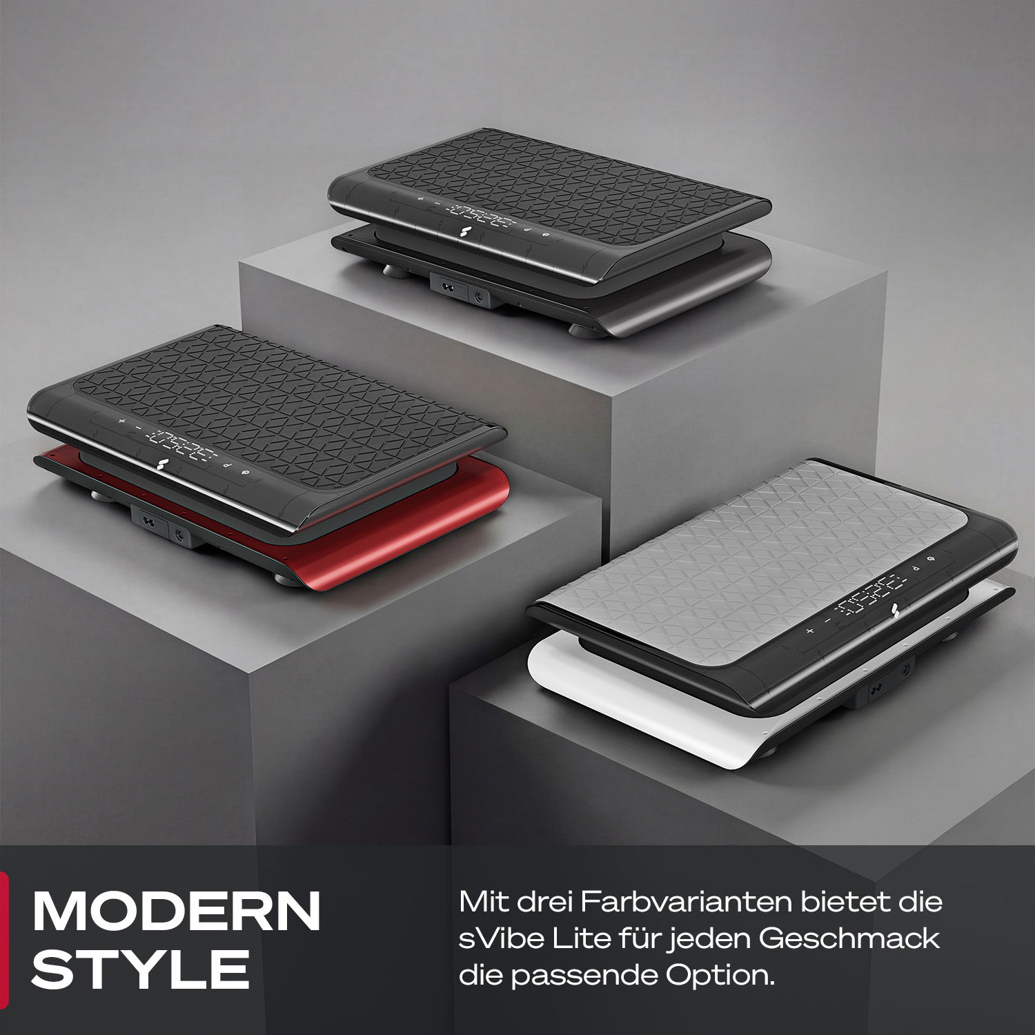 sVibe Lite Vibrationsplatte Schwarz