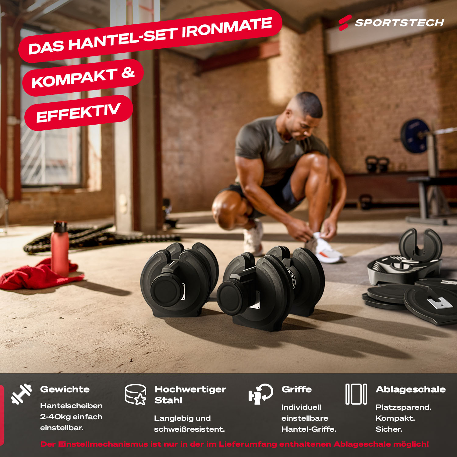 Ironmate Hantelset