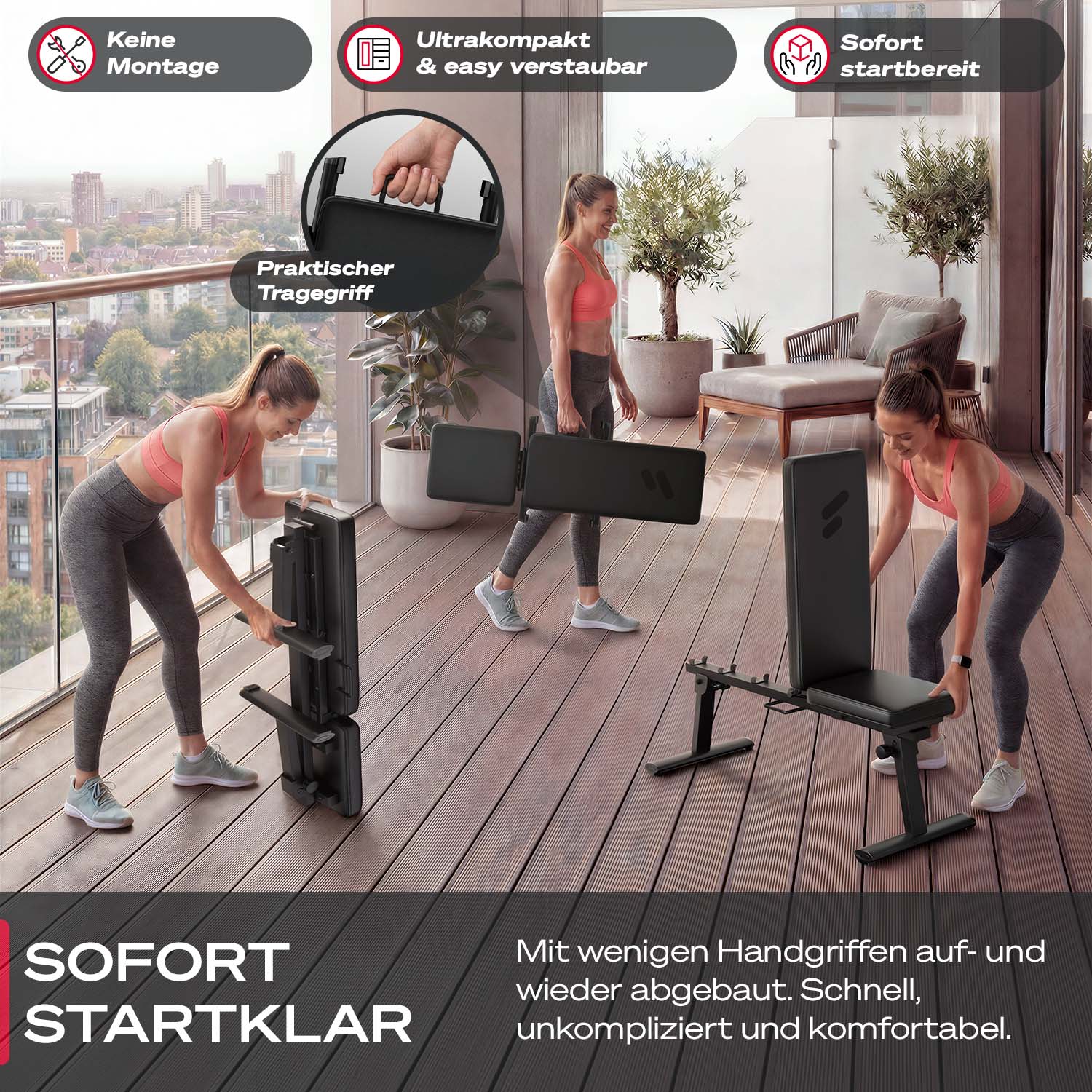 Sportstech sGym Bench