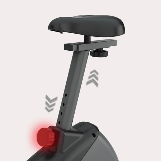 ESX500 mit dem anpassbaren Fahrradsitz ergometer-esx500-fahrradsitz