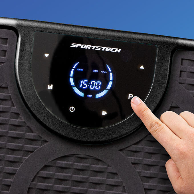 VP250 Vibrationsplatte LCD-Display VP250-vibrationsplatte-LCD-display